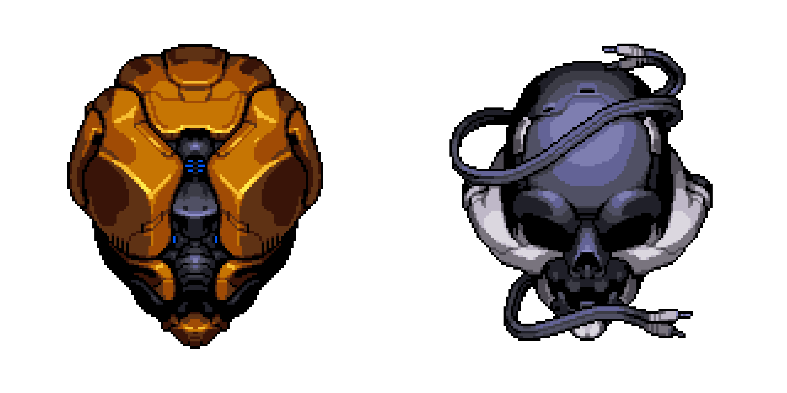 Miner and marauder helmets