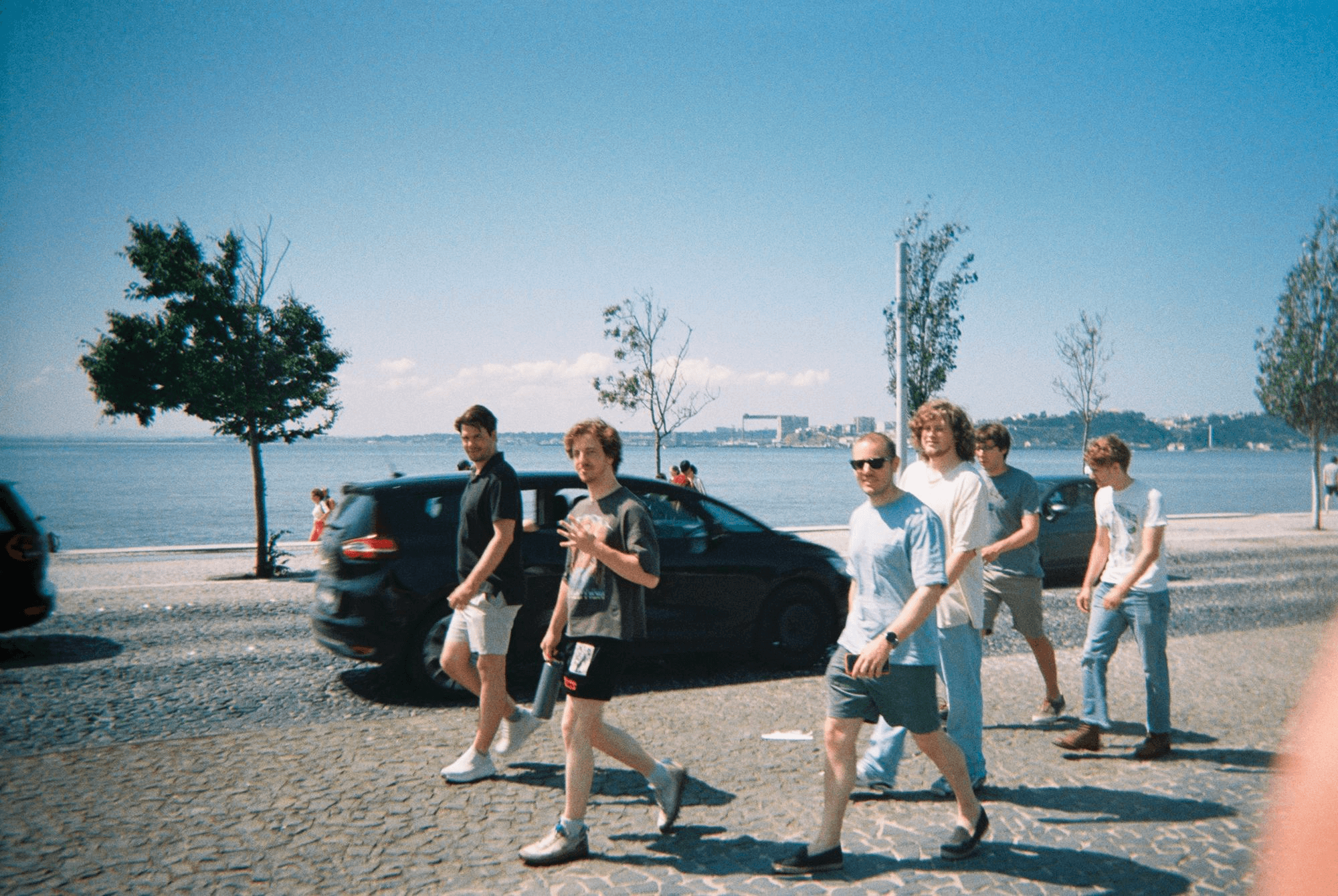 The citadel team walking the streets